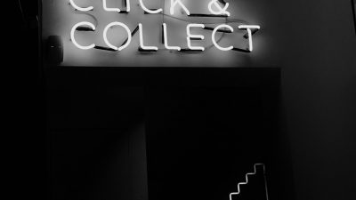 ppc click and connect sign neon