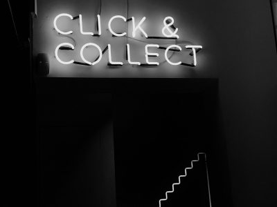 ppc click and connect sign neon